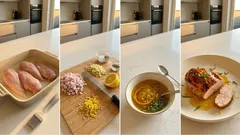 Honig-Zitronen-Hähnchen aus dem Ofen: glasiert, saftig und ganz unkompliziert