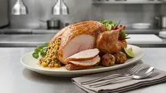 Gefüllter Truthahn mit Mango, Ingwer & Zitronengras – saftig und gelingsicher aus dem Ofen