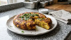 Vegane Tortilla de Patatas – so gelingt sie in der Pfanne ganz ohne Ei