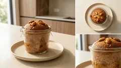 Küchlein im Glas mit Orange & Mandeln – saftig gebacken und perfekt zum Verschenken