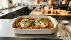 Schollenfilet aus dem Ofen mit Kartoffeln – unkompliziert und schön saftig